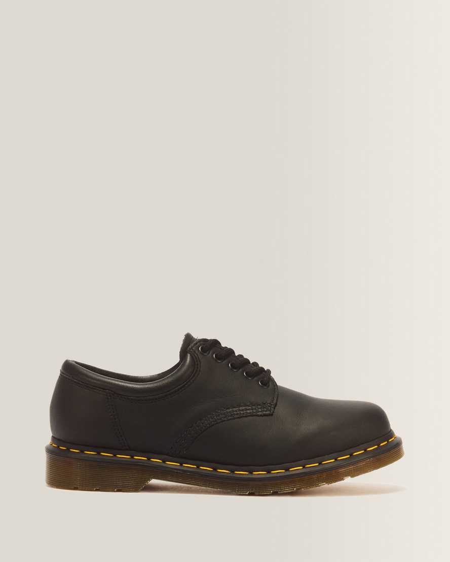 8053 Nappa Leather Casual Shoes — Black