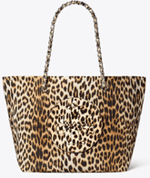 Tory Burch ELLA PRINTED CHAIN TOTE - Bags | Shop From The Mirage