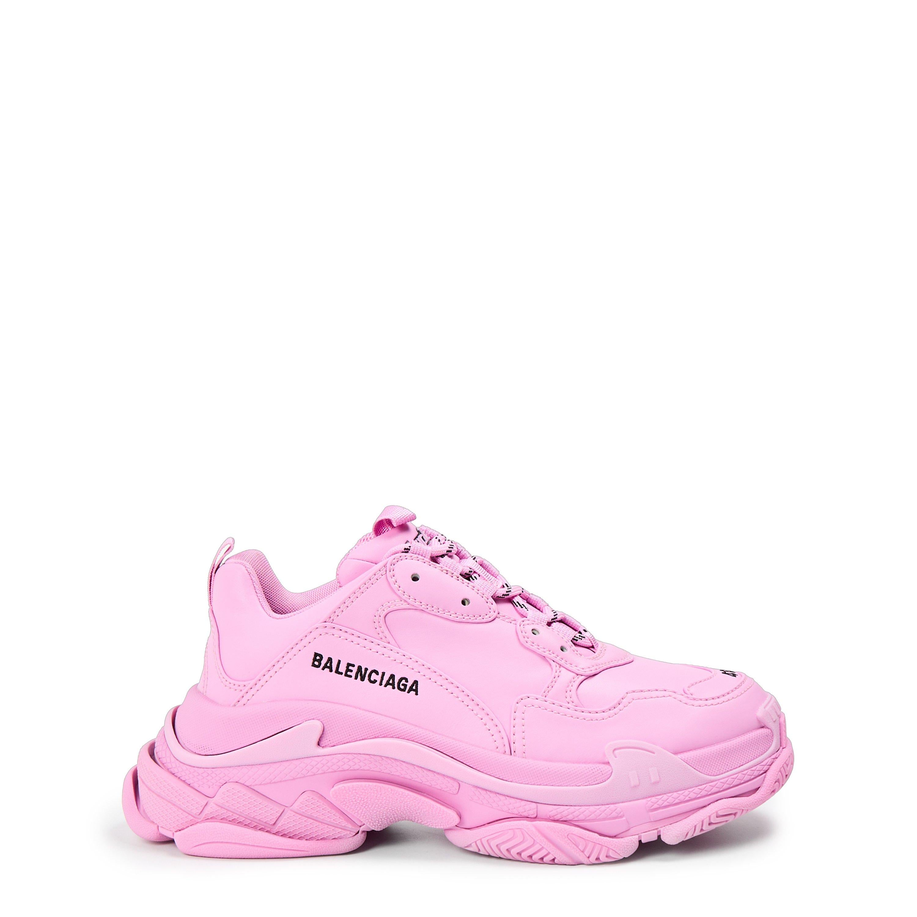 Triple S Leather Trainers