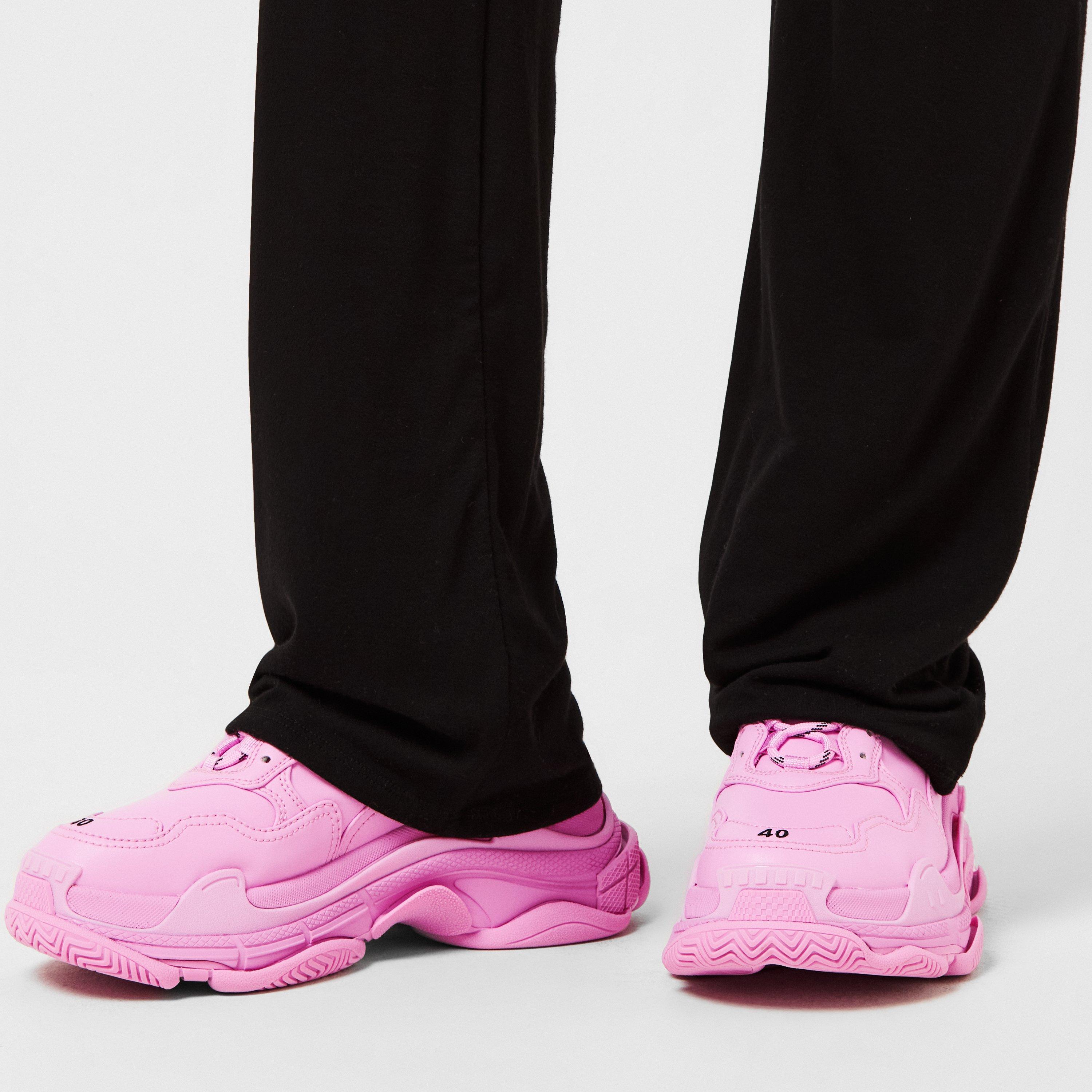 Triple S Leather Trainers
