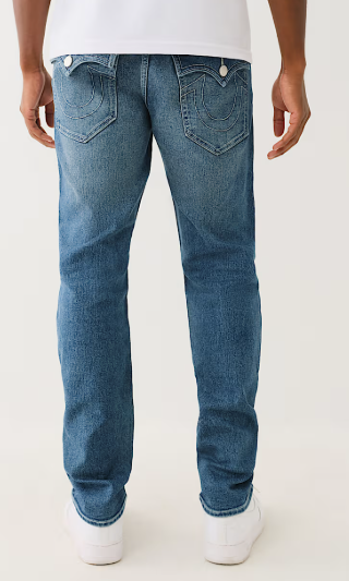 GENO SINGLE NEEDLE FLAP SLIM JEAN
