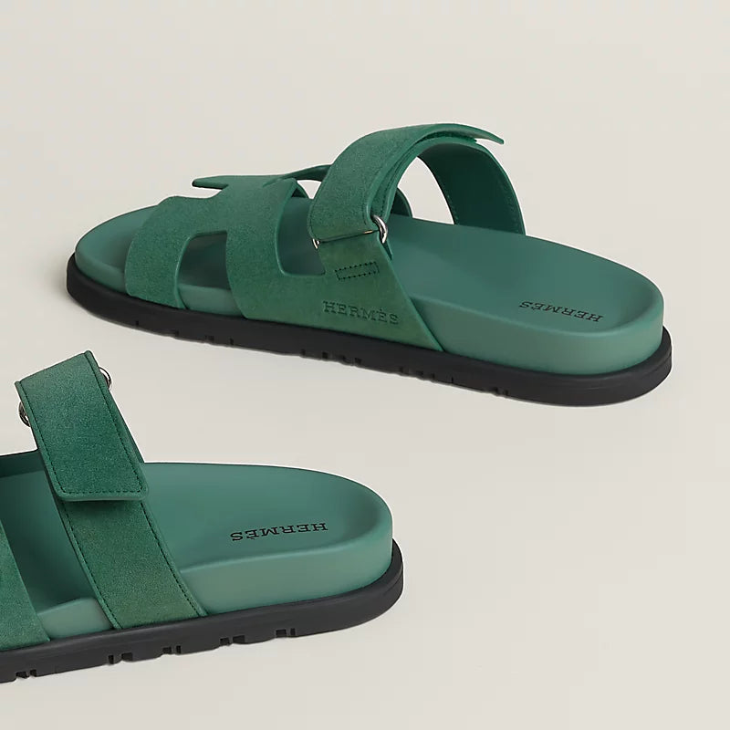 Chypre sandal in Vert