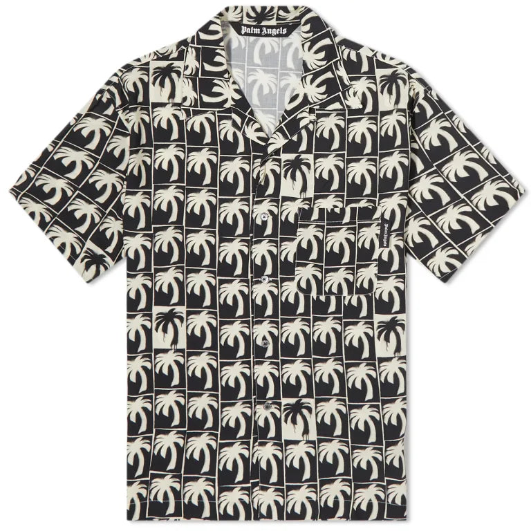 Palm Angels Dripping Palms Vacations Shirt