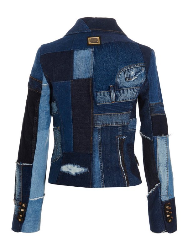 Dolce & Gabbana Patchwork denim jacket