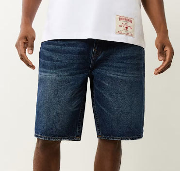 BOBBY FLAP BAGGY DENIM SHORT