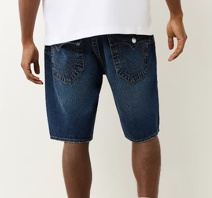 BOBBY FLAP BAGGY DENIM SHORT