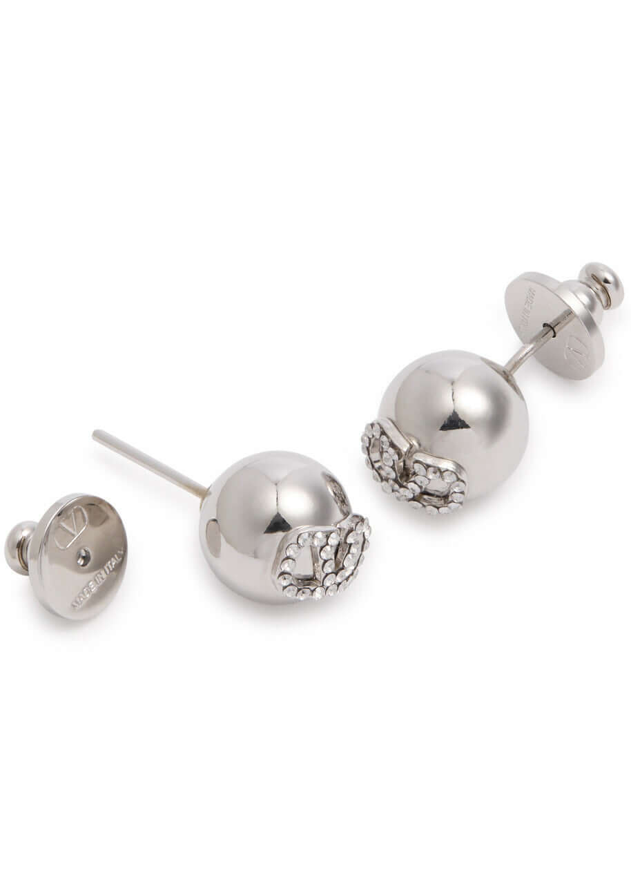 Vlogo Crystal-embellished Stud Earrings
