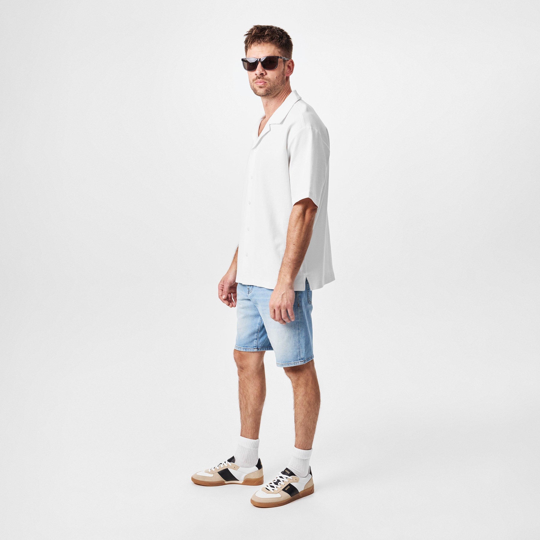 Brandon Leather Trainers