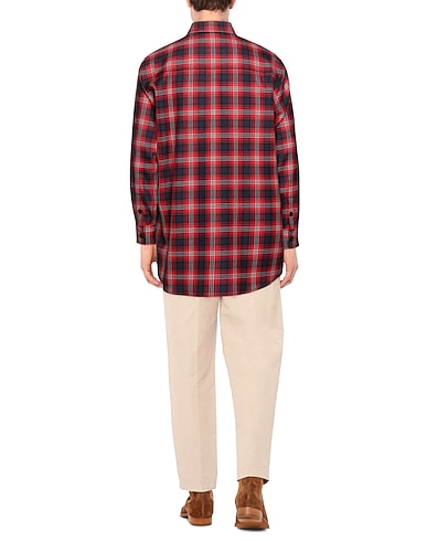 DOLCE&GABBANA CHECKED SHIRTS