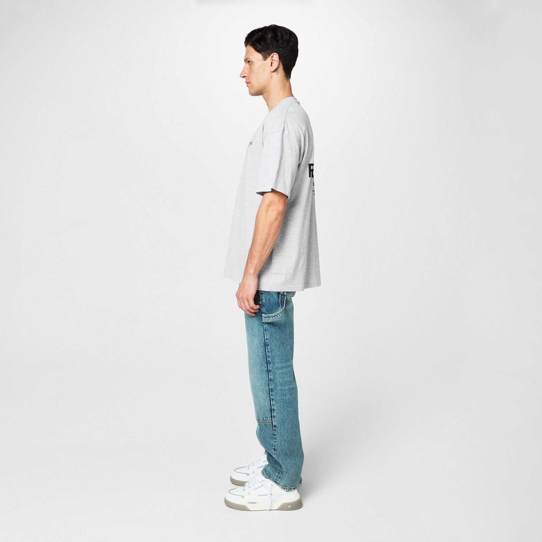 Men's Leather Studio Trainer