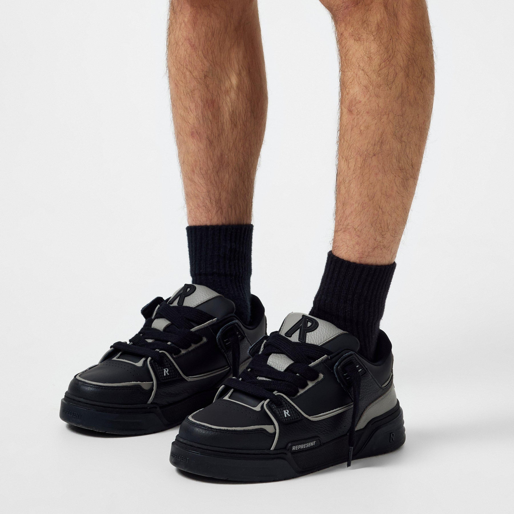 Men's Leather Studio Trainer