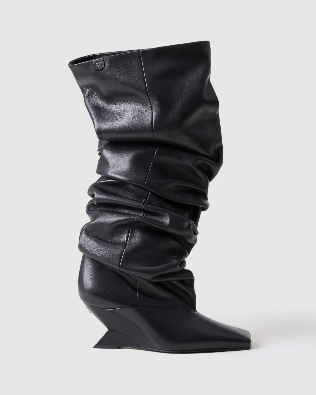 Allie Black Leather