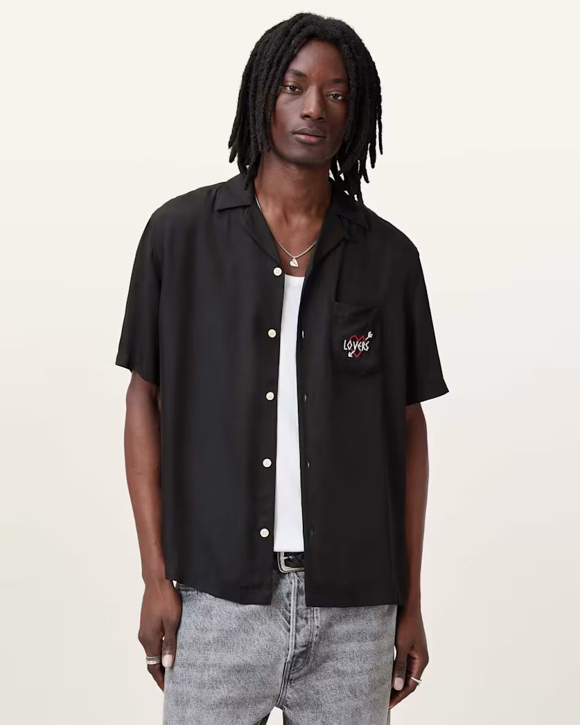 Lovers Embroidered Relaxed Fit Shirt