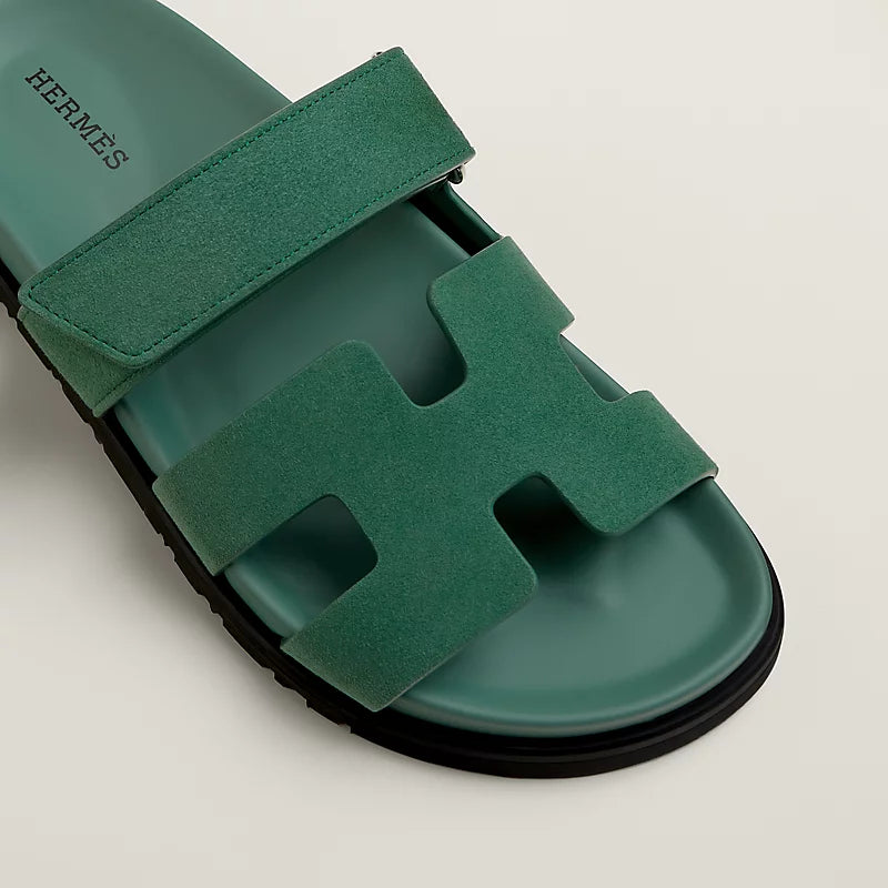 Chypre sandal in Vert
