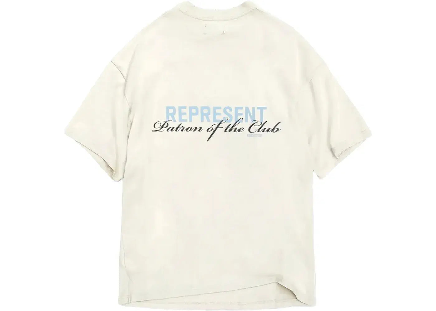 Represent Patron Of The Club T-Shirt 'Flat White'