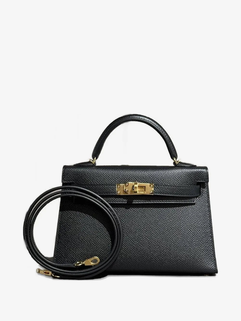Hermès 2025 20 mini Kelly Sellier calfskin tote bag