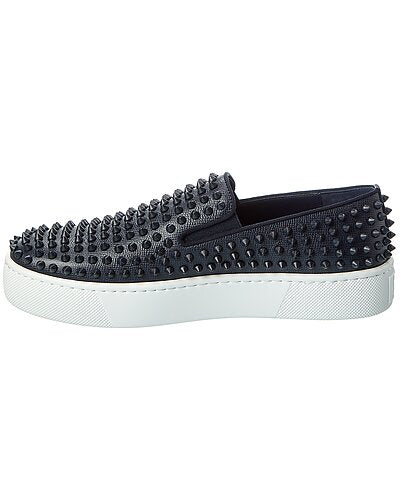 Leather Slip-On Sneaker