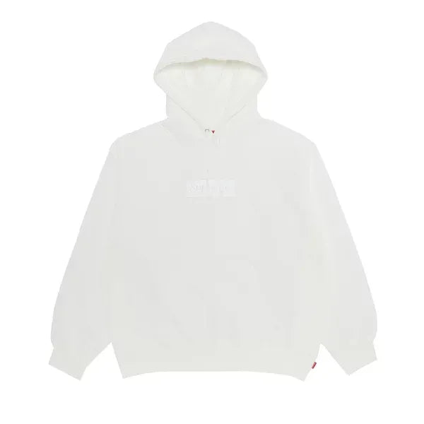 Supreme Box Logo Hooded Sweatshirt 'White'