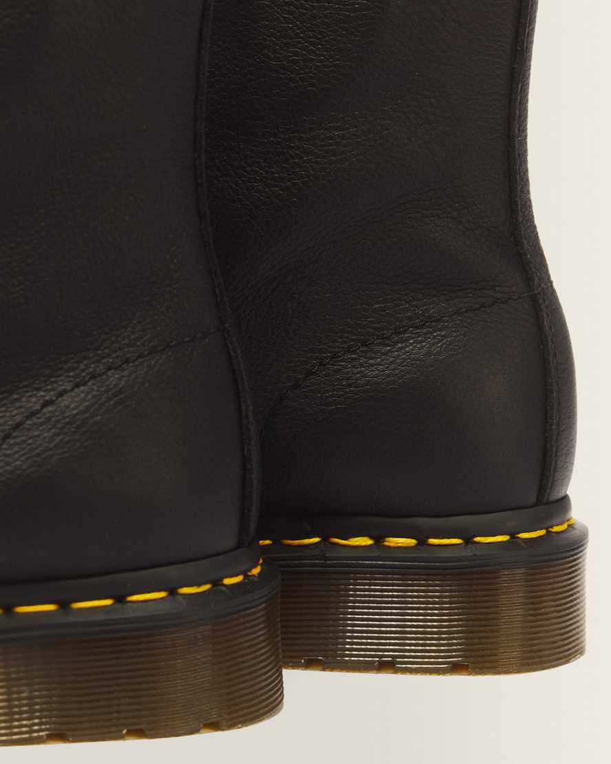 1460 Pascal Virginia leather boots — Black