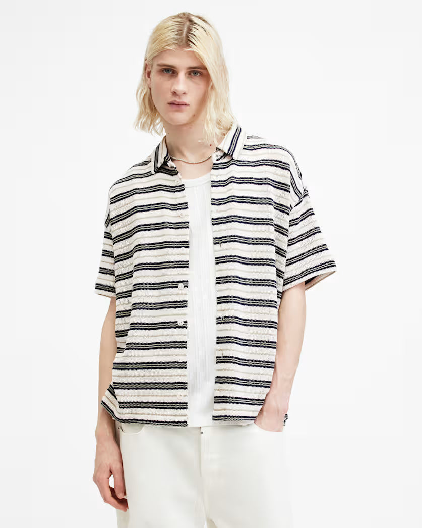 Jackson Oversized Striped Shirt