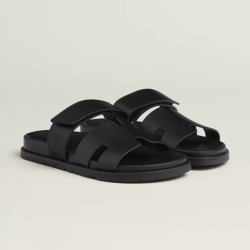 Chypre sandal in Noir