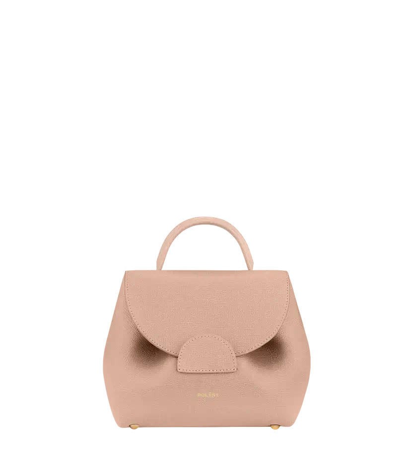 Polene Numéro Un Nano Edition Textured Nude - Size: One Size Bags | Shop From The Mirage