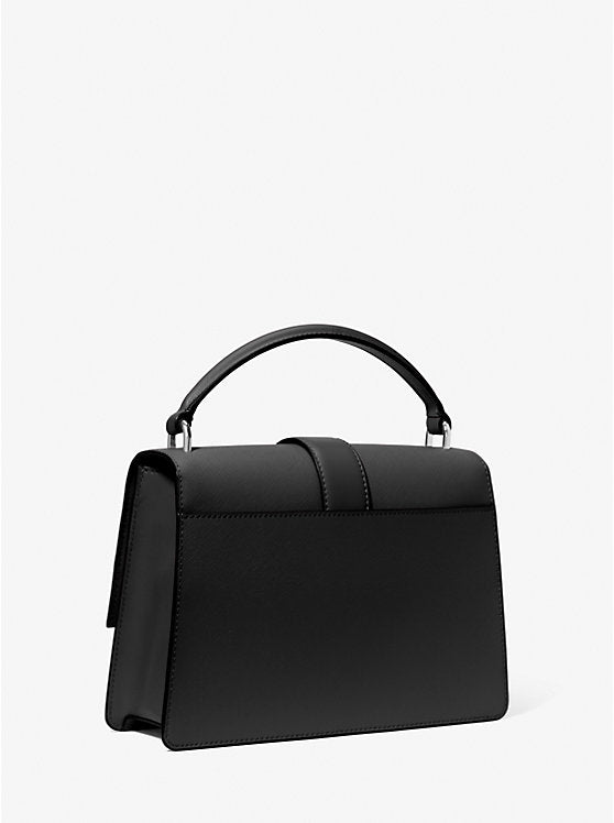 Greenwich Medium Saffiano Leather Satchel