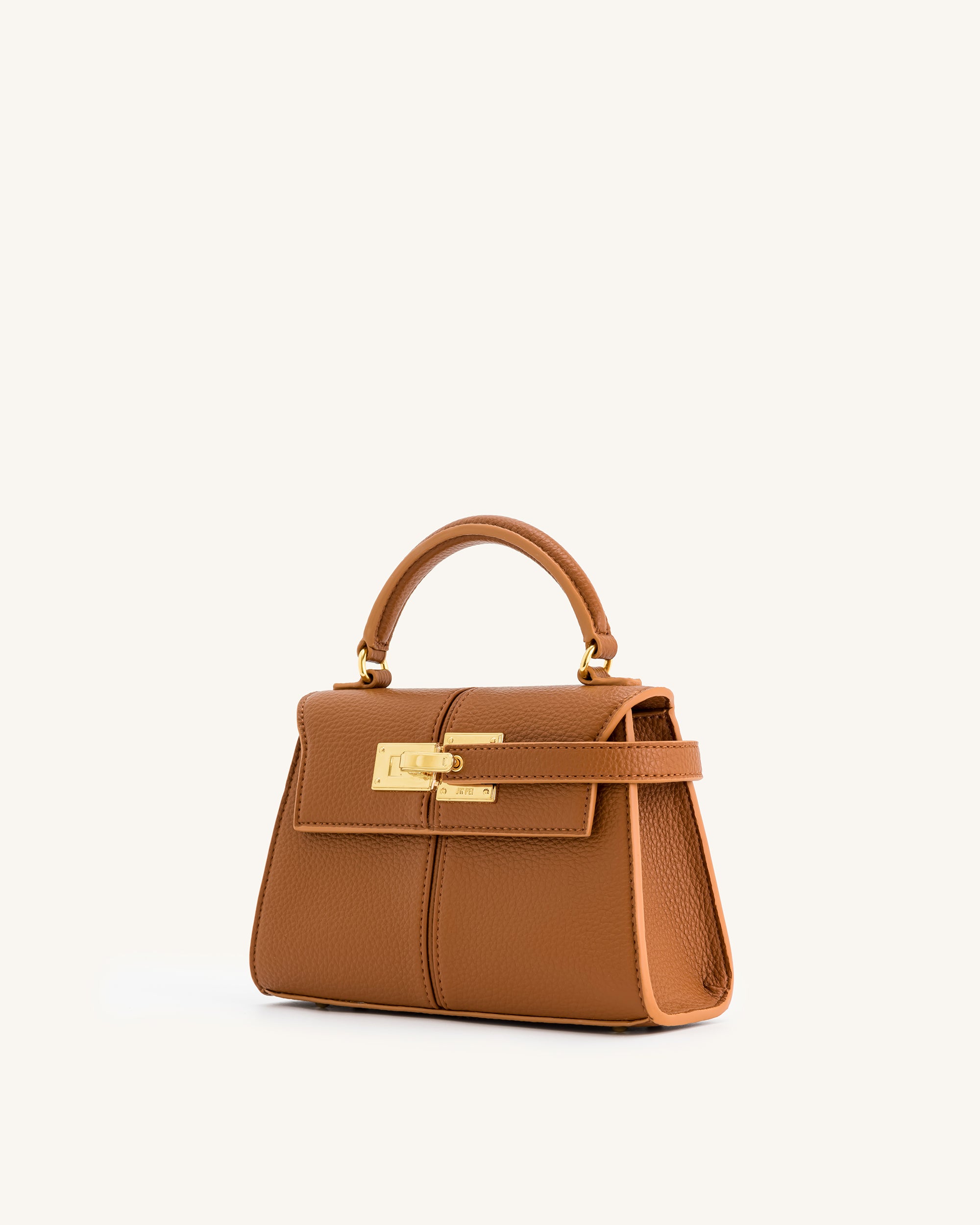 Elise Top Handle Bag - Blue Denim