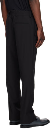 Ferragamo Black Tailored Trousers