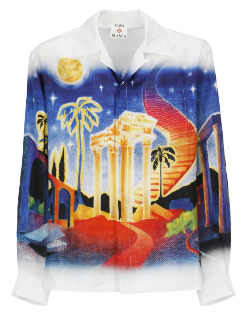 Casablanca Midnight Acropolis Shirt