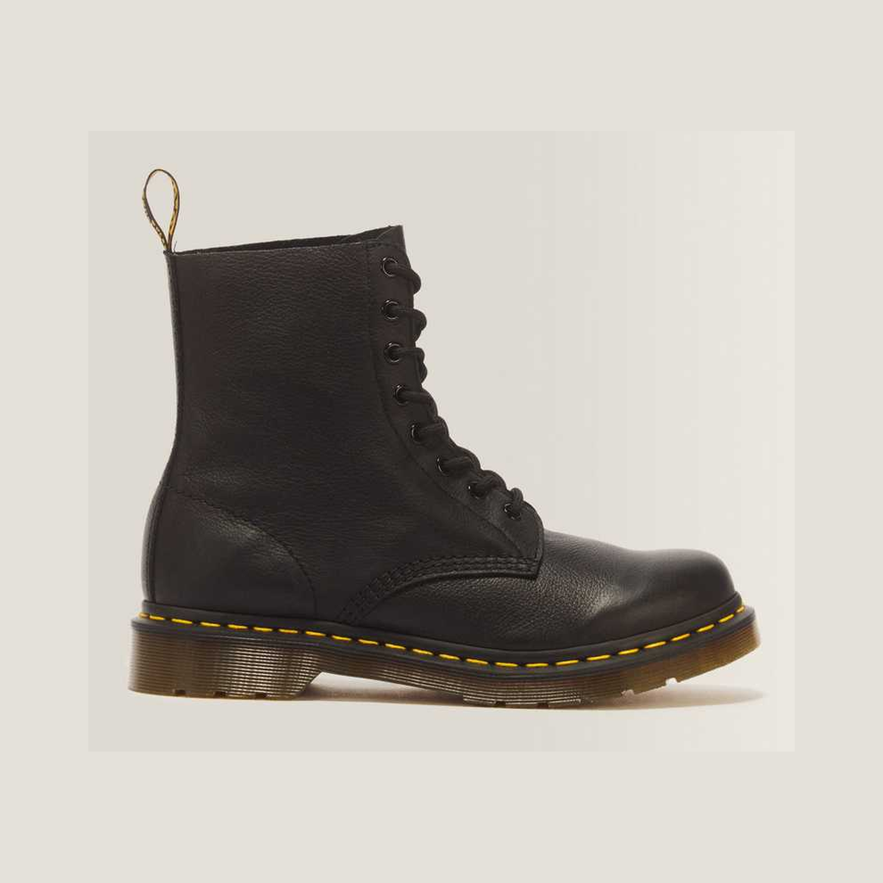 1460 Pascal Virginia leather boots — Black