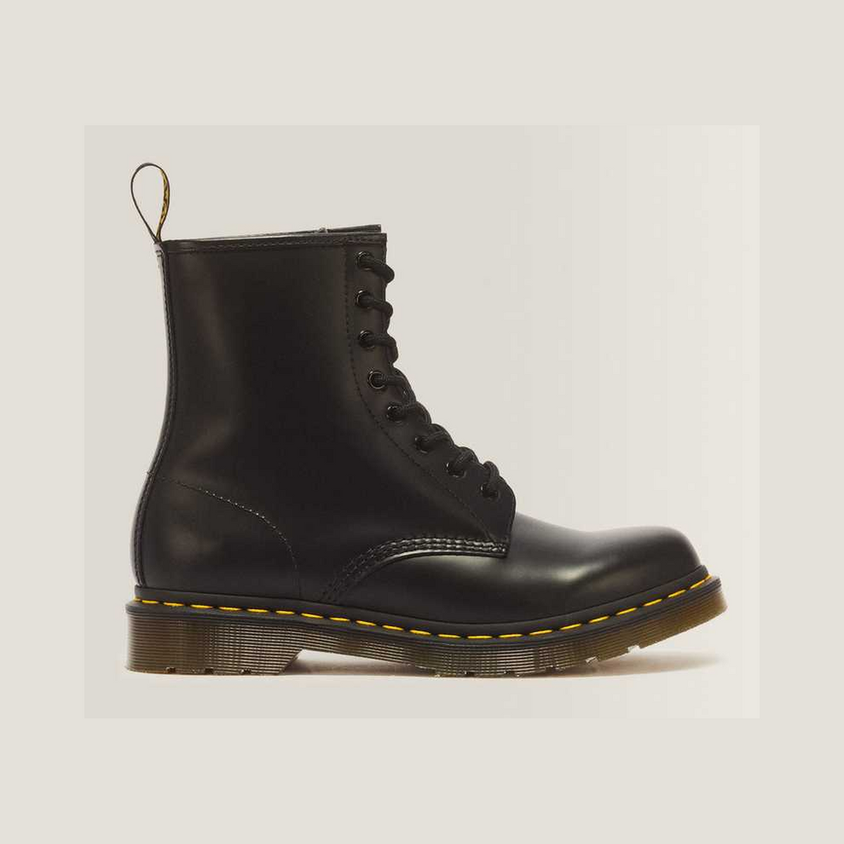1460 Smooth Leather Lace Up Boots — Black