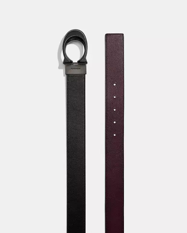Signature Buckle Cut To Size Reversible Belt, 38 Mm