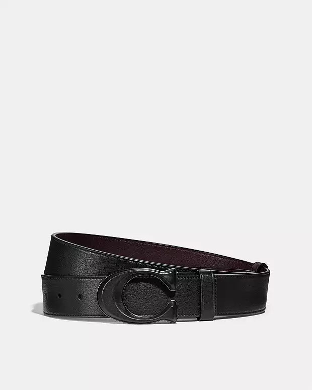 Signature Buckle Cut To Size Reversible Belt, 38 Mm