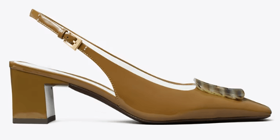 Tory Burch GEORGIA SLINGBACK HEEL - Shoe size(US Sizing): 5 Heels | Shop From The Mirage