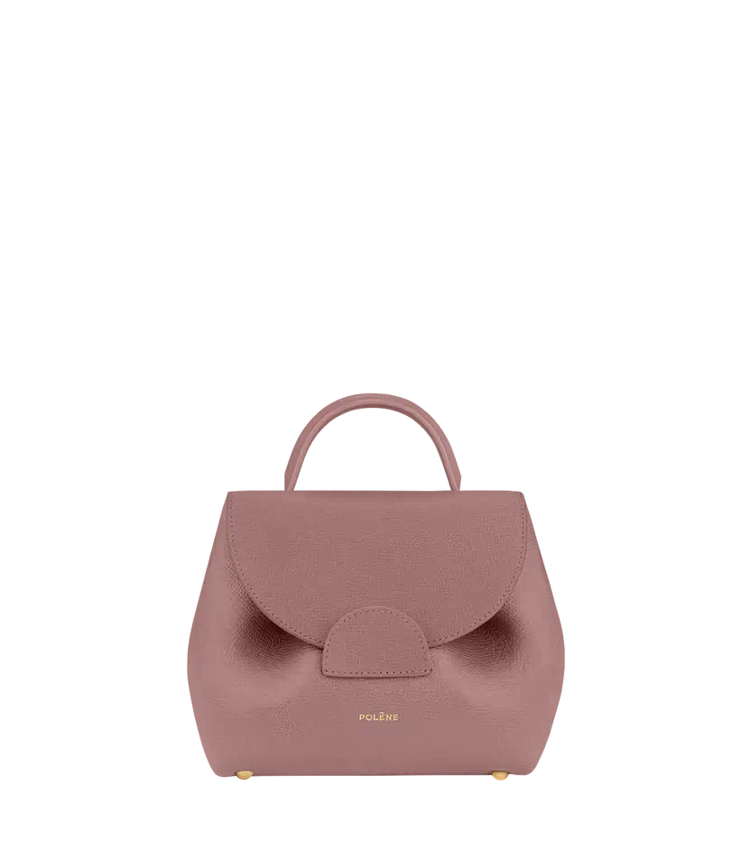 Polene Numéro Un Nano Edition Textured Lilac - Size: One Size Bags | Shop From The Mirage