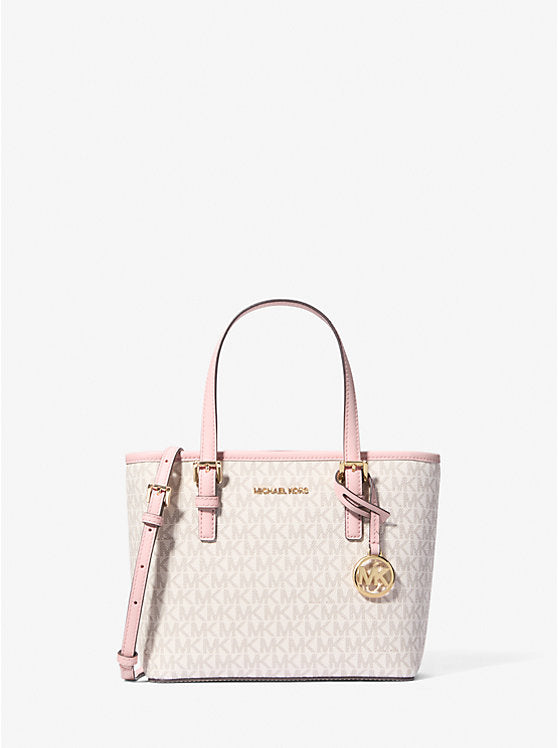 Jet Set Travel Extra-Small Logo Top-Zip Tote Bag