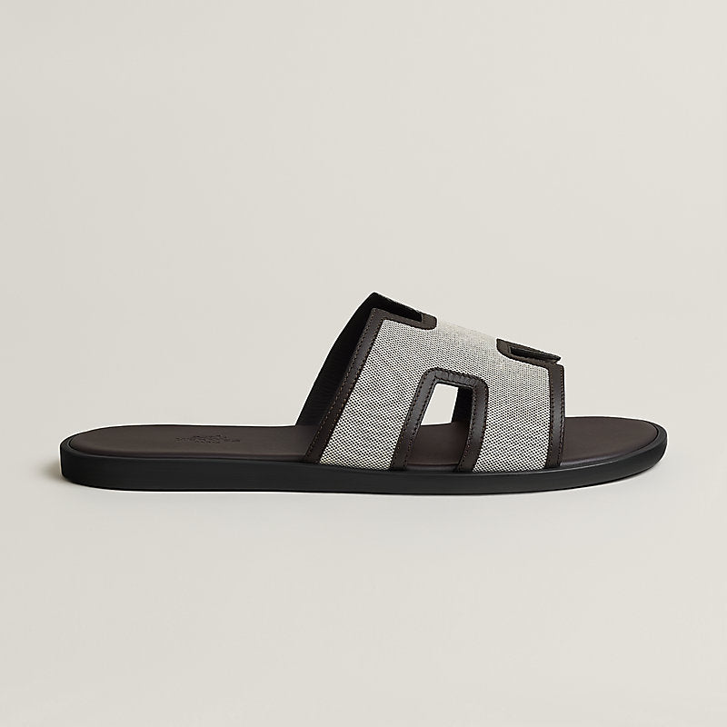 Izmir sandal in Prunoir / Marron Ébène