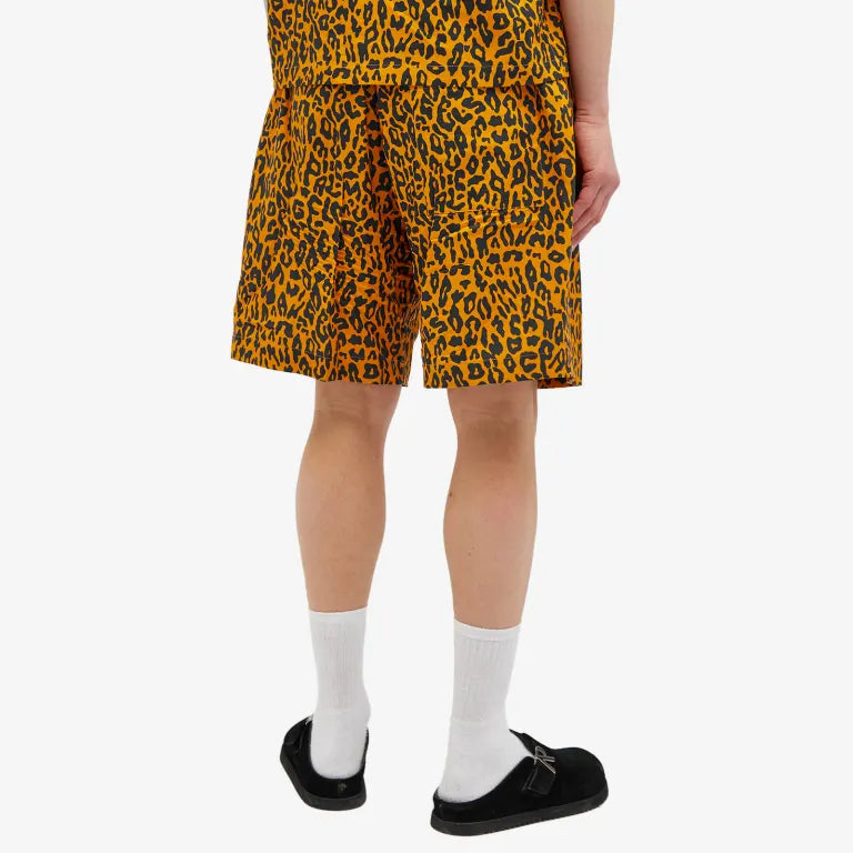 Palm Angels Leopard Shorts