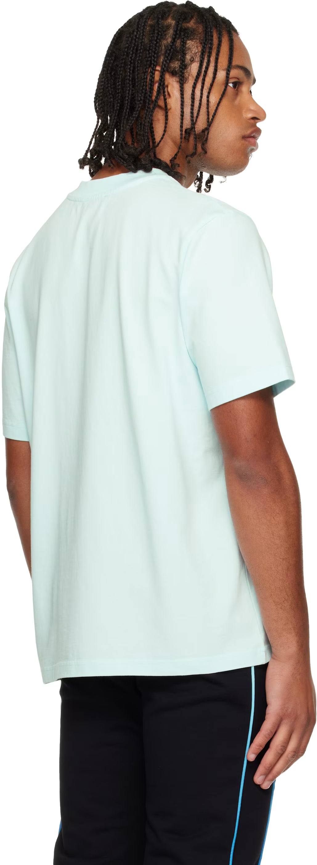 Blue Manga Tennis Ball Short Sleeve T‑shirt