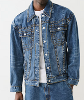 DENIM BIG T JACKET