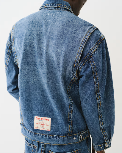 DENIM BIG T JACKET