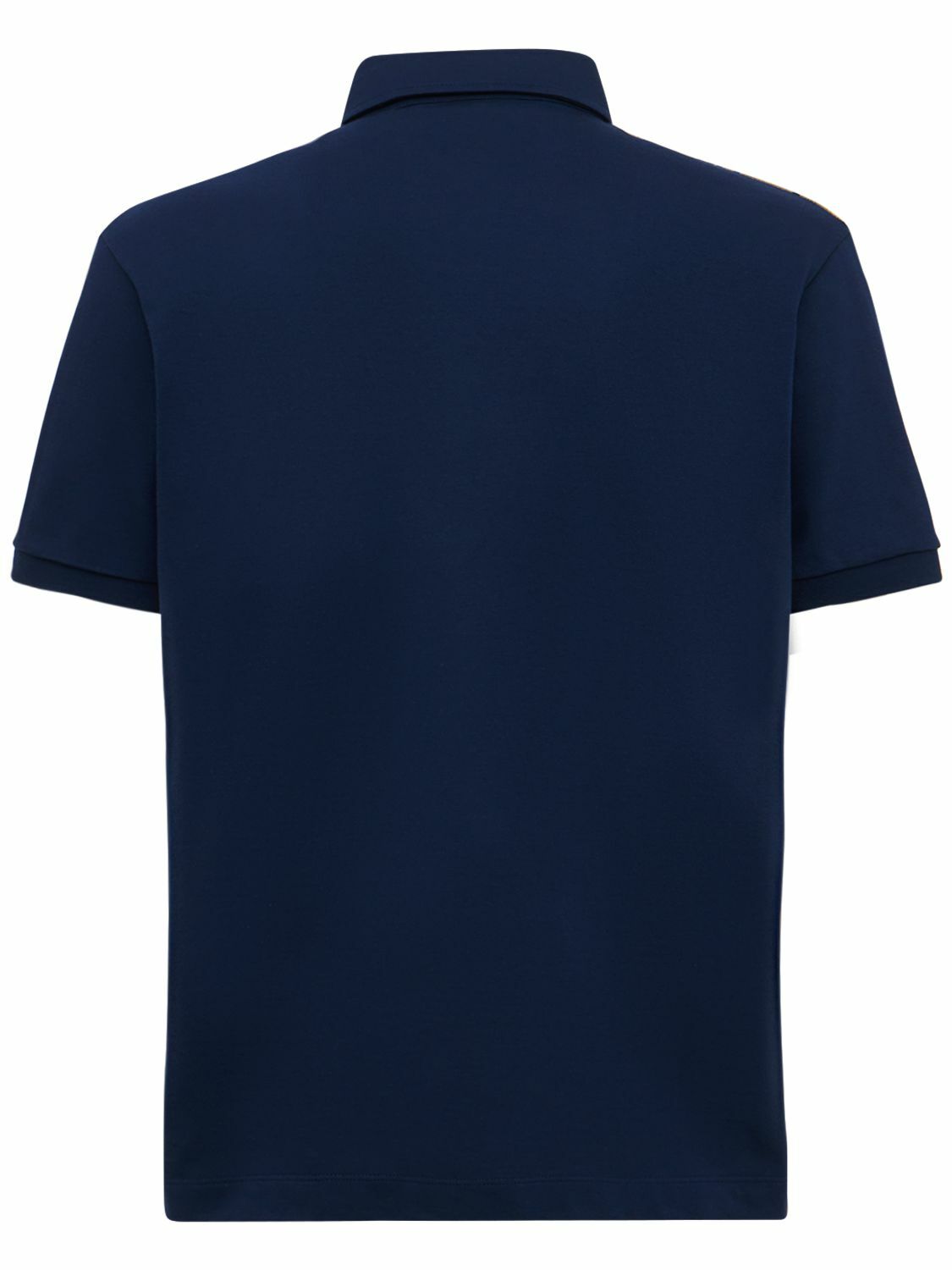 GUCCI - Maxi Gg Silk & Cotton Polo Shirt