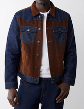 JIMMY CORDUROY DENIM JACKET
