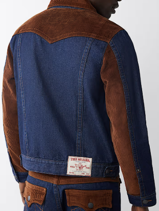 JIMMY CORDUROY DENIM JACKET