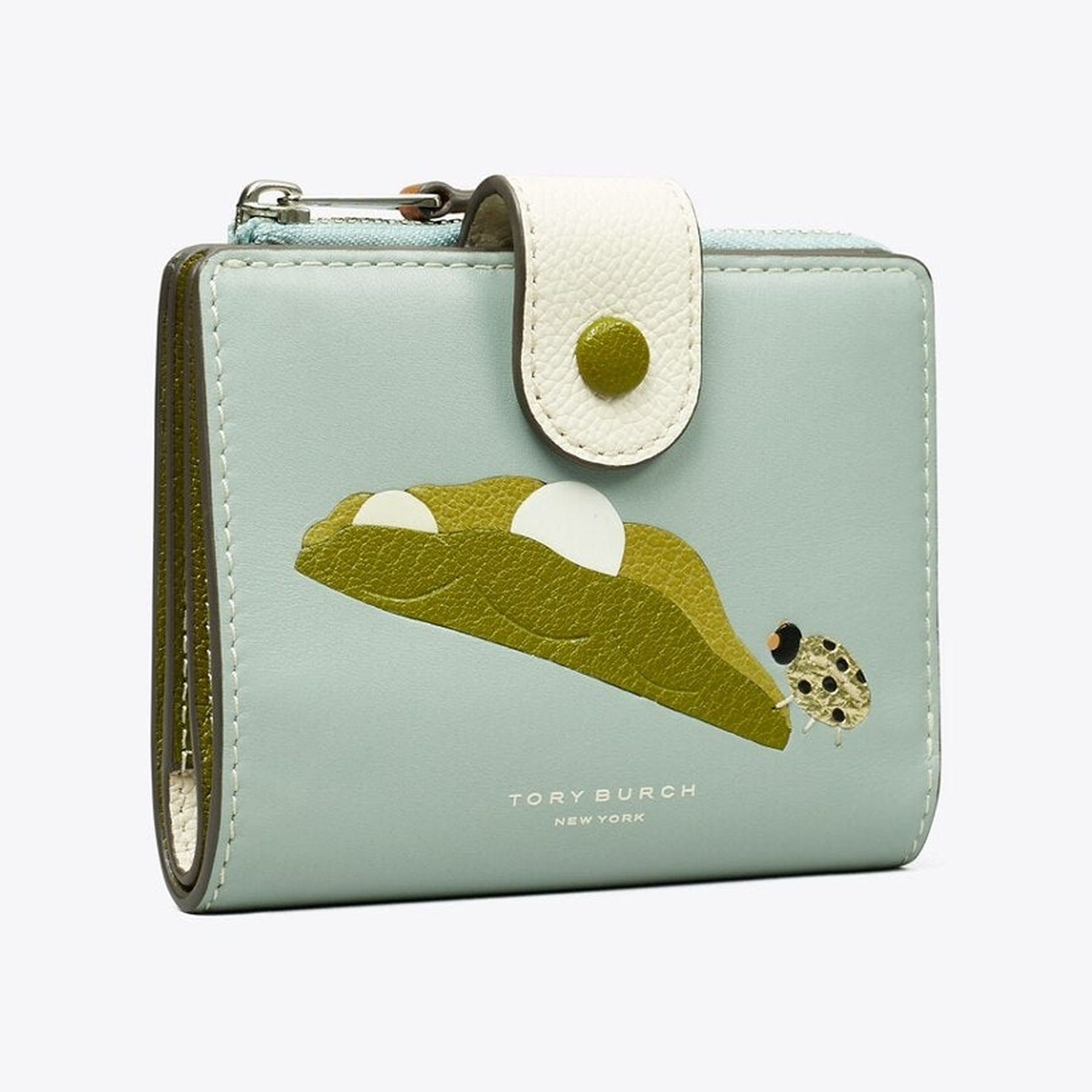 Colorblock Pea Pod Bi-Fold Wallet