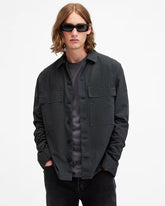 Sanpha Relaxed Fit Herringbone Shirt