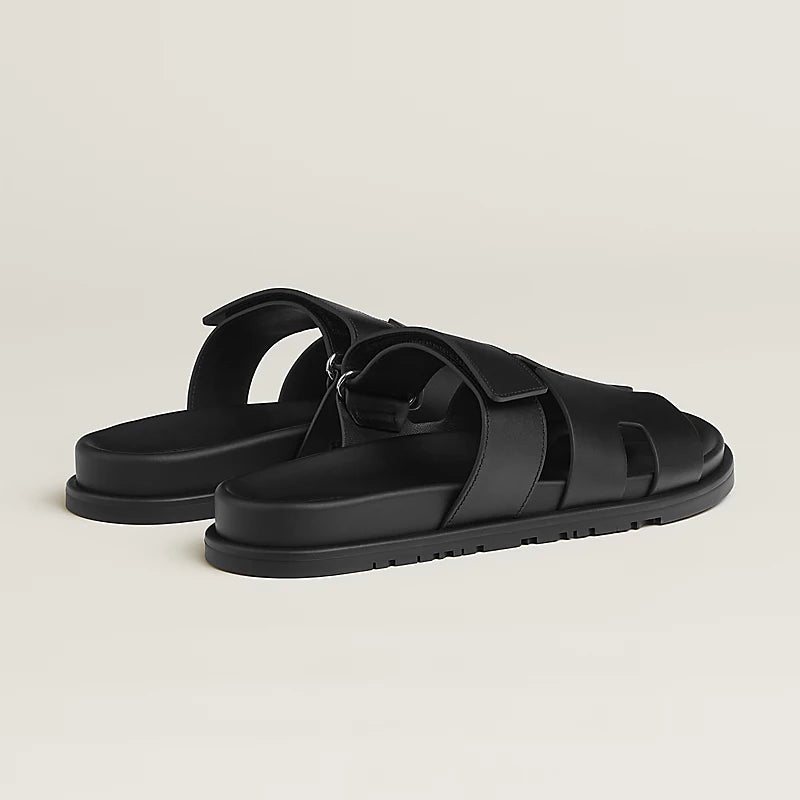 Chypre sandal in Noir