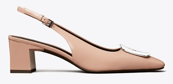 Tory Burch GEORGIA SLINGBACK PUMP - Shoe size(US Sizing): 5 Heels | Shop From The Mirage