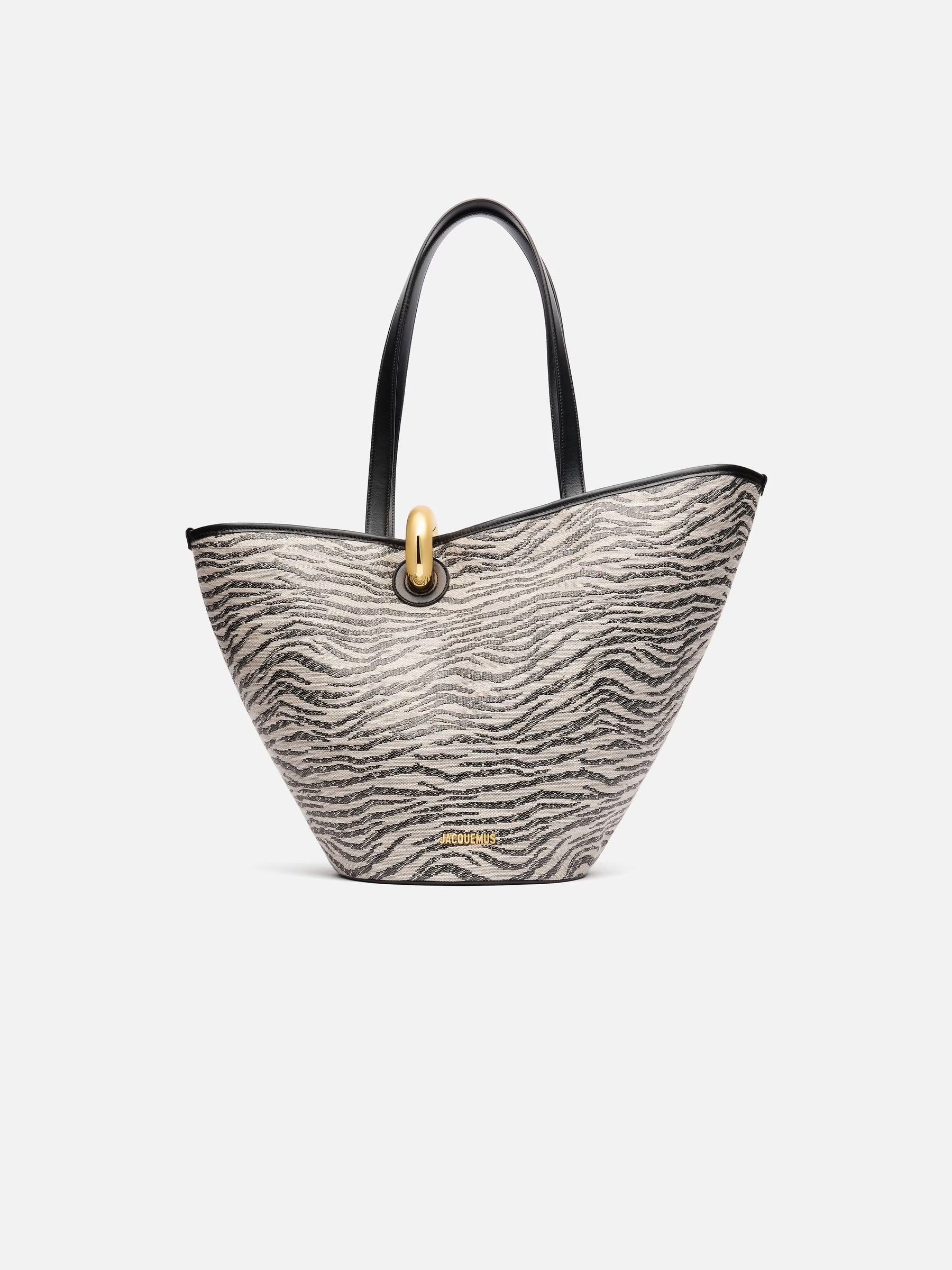 The Bambola Asymmetric bucket bag.